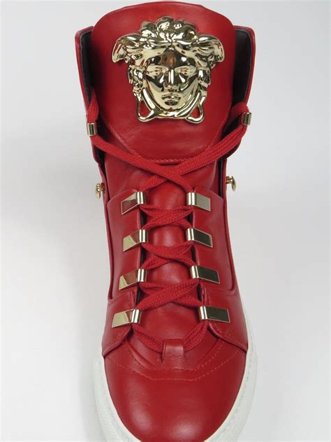 versace collection high tops|versace medusa high top.